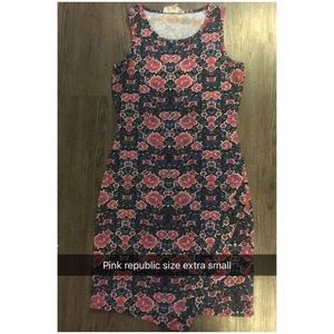 Pink Republic Floral Bodycon Dress